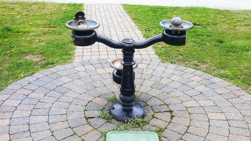 Year Round Fountain at the local trailhead
