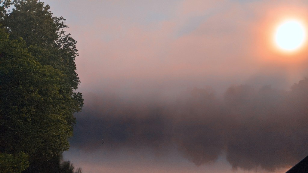 Fog Burning on the River