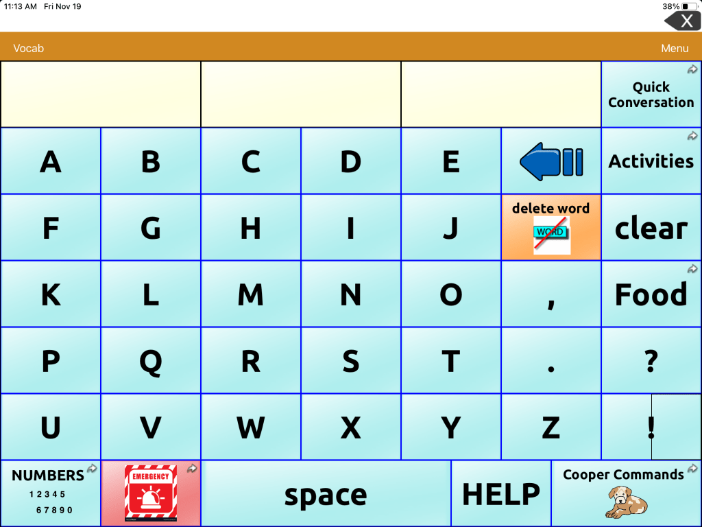 Communication Keypad