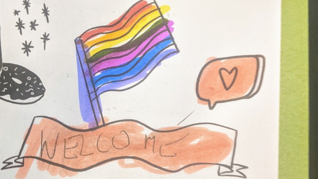 Personal Colored Picture proclaiming my Pride