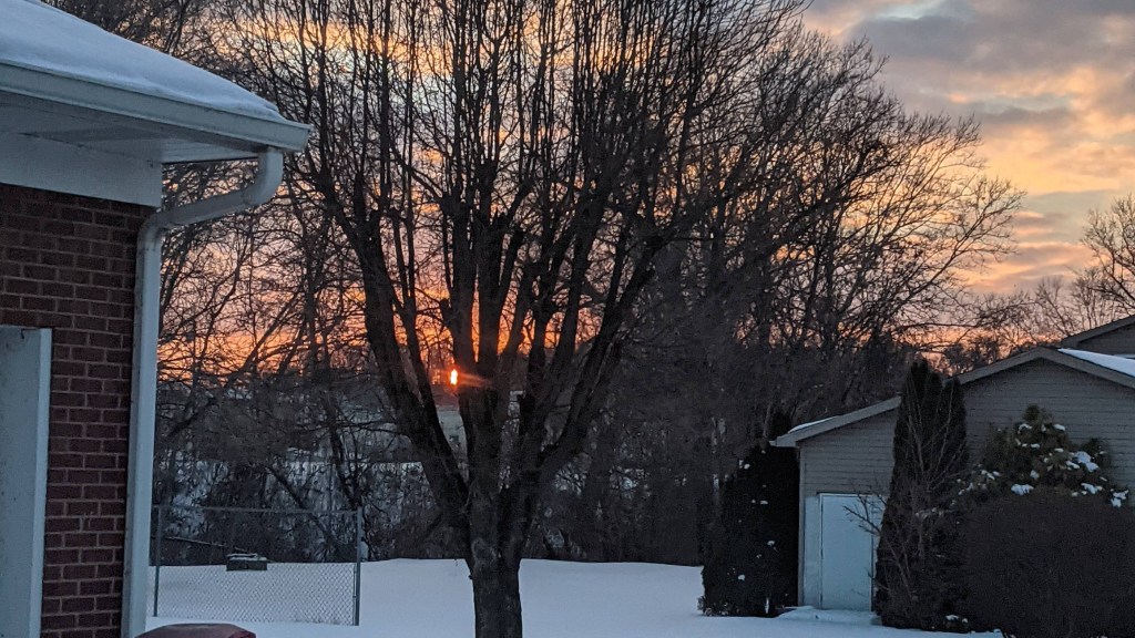 Winter Sunset